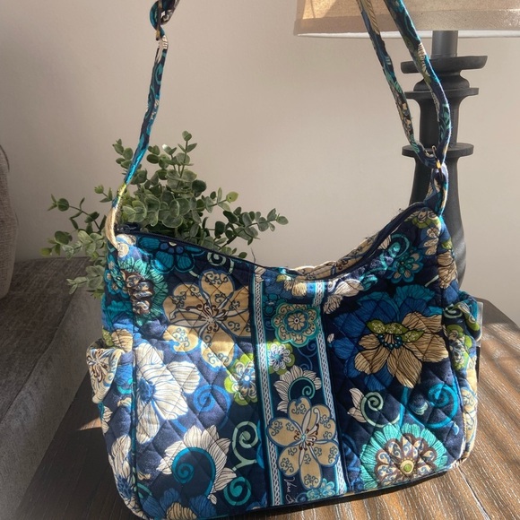 Vera Bradley Handbags - Vera Bradley Mod Floral Blue Shoulder Purse